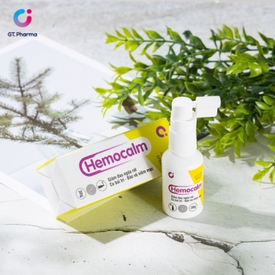 Sản phầm xịt trĩ Hemocalm